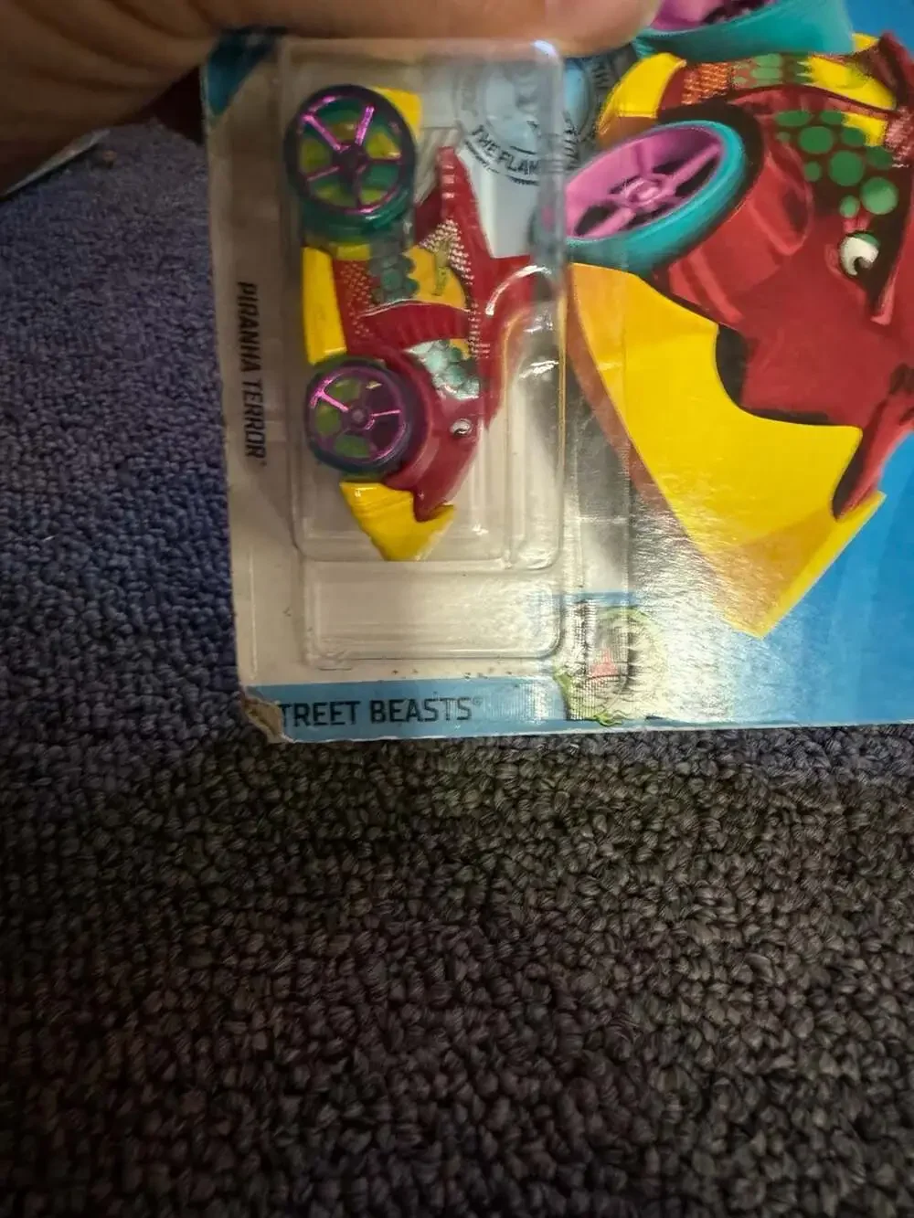 Hot Wheels Street Beasts Piranha Terror 3/10 Diecast Car